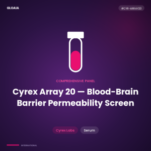 574 cyrex array 20 blood brain barrier permeability screen