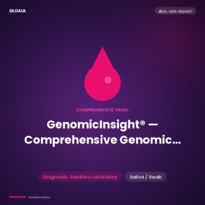 601 genomicinsight comprehensive genomic health profile dsl